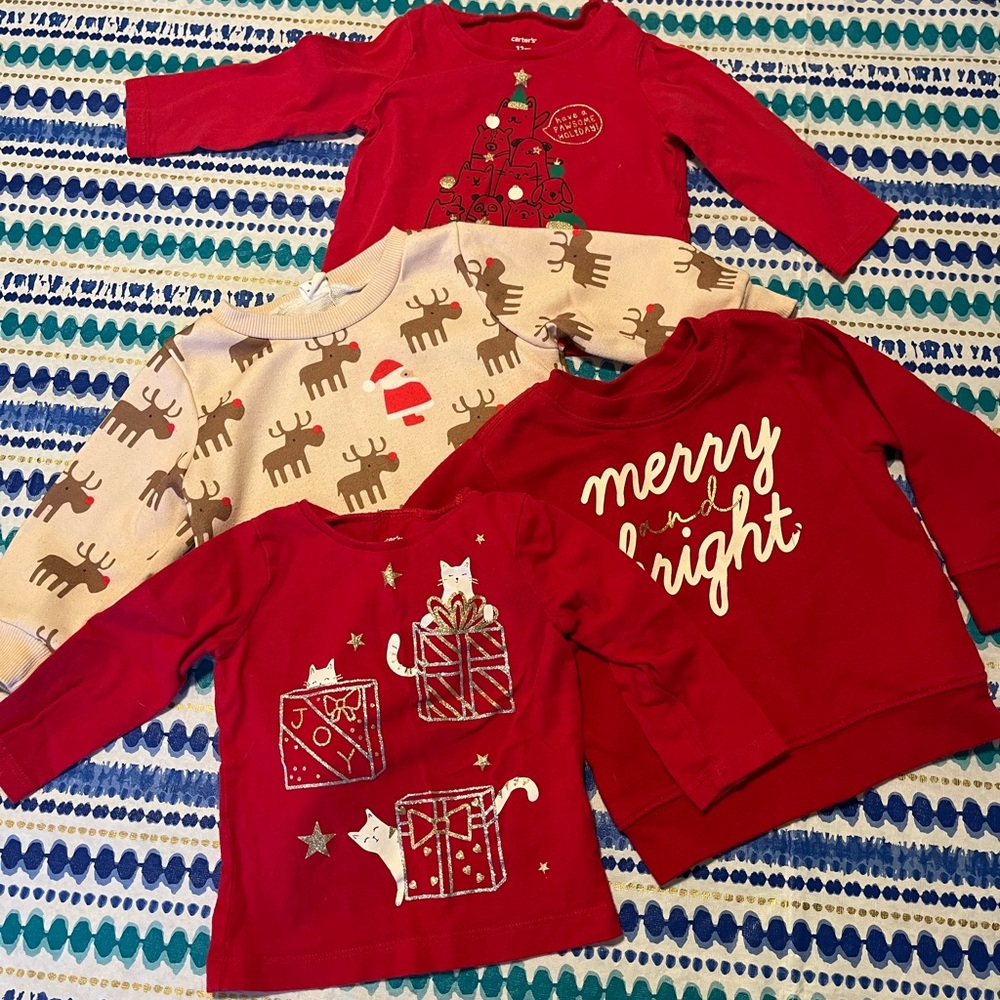 4 Holiday shirts